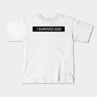 I Survived 2020 Kids T-Shirt